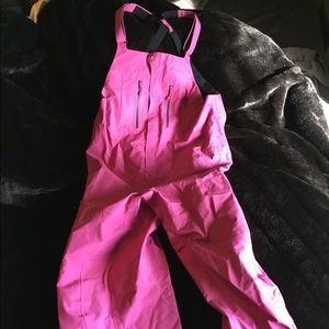 Patagonia Gore-Tex Magenta Ski Bib